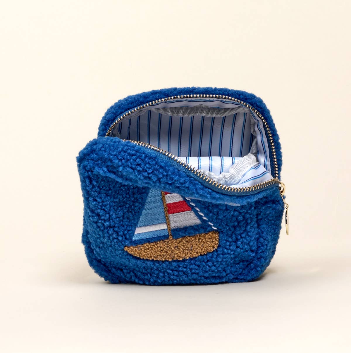 Teddy Pouch / Square Sail Boat
