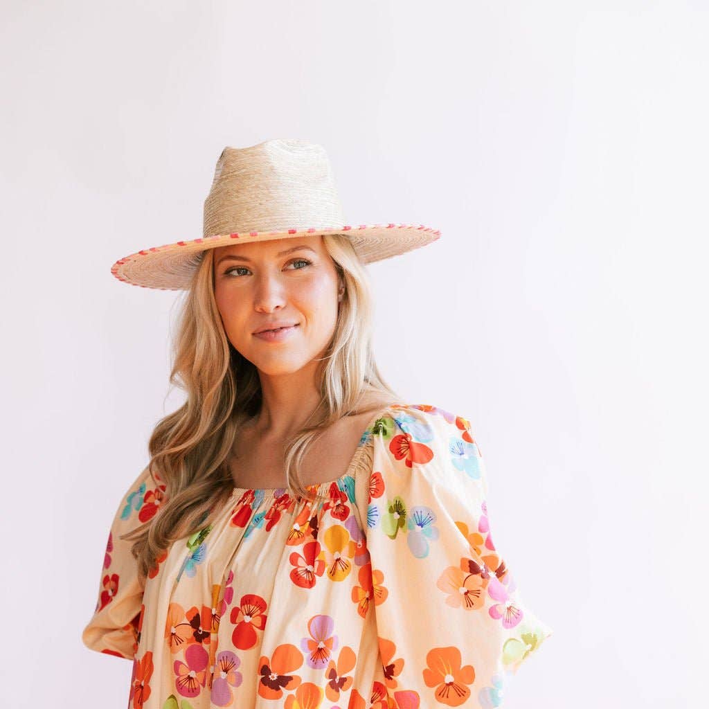 The Adelina Palm Hat
