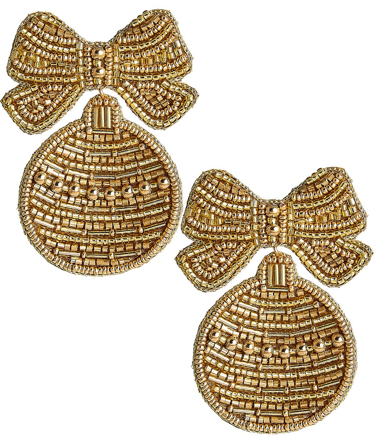 Earrings / Ornament / Red