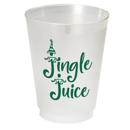 Frosted Jingle Juice Cups
