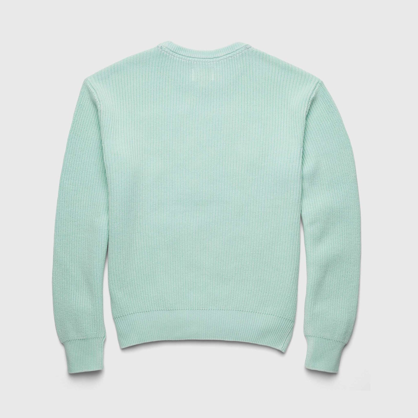 Eddie Salty Stitch Crewneck Sweater / Spa Green