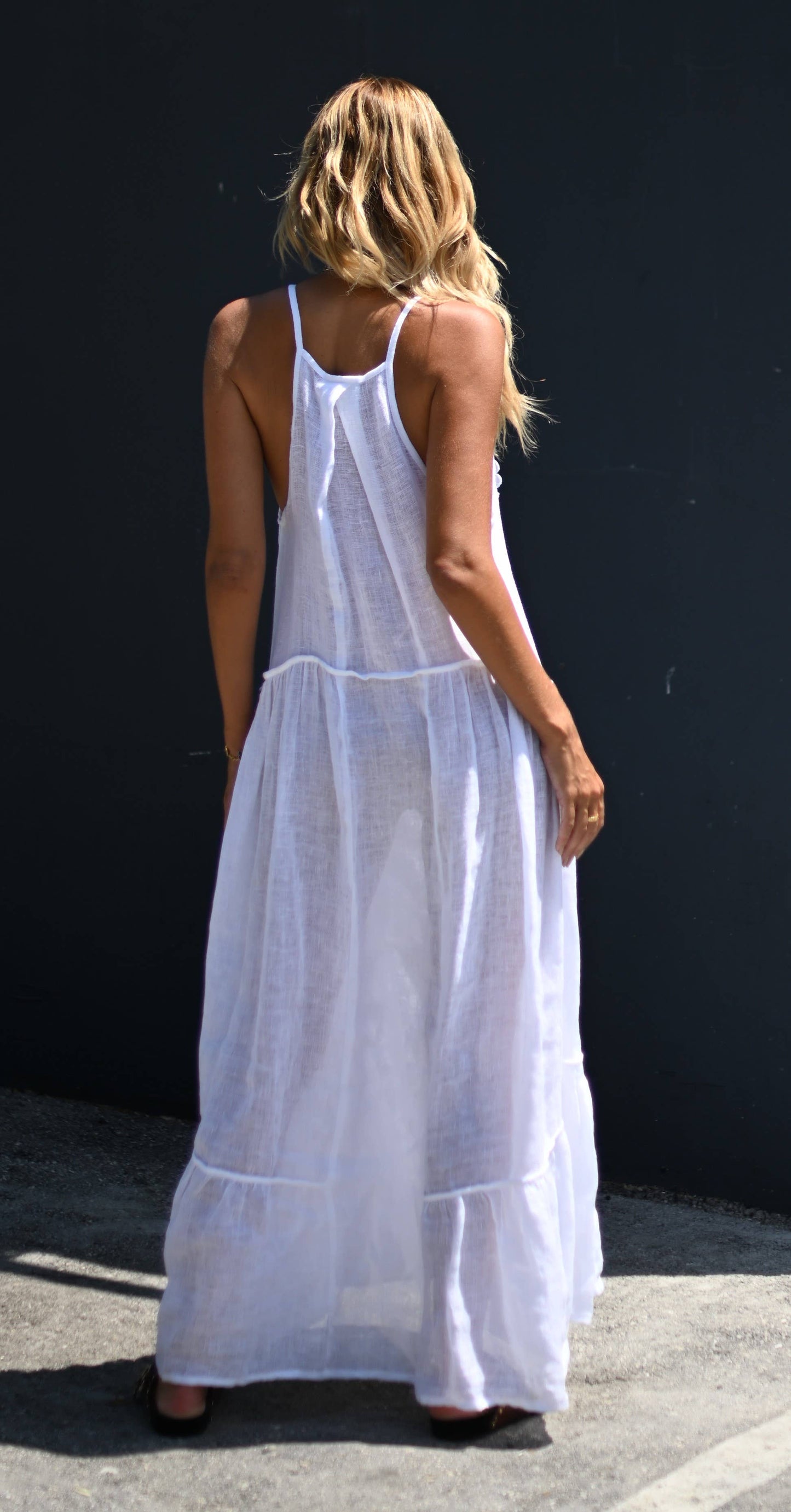 The Daisy Maxi Dress / White