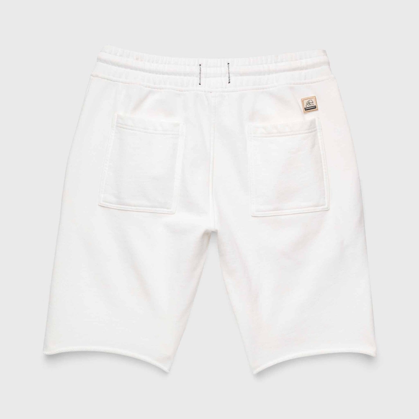 Sailor Drawstring Terry Short / White