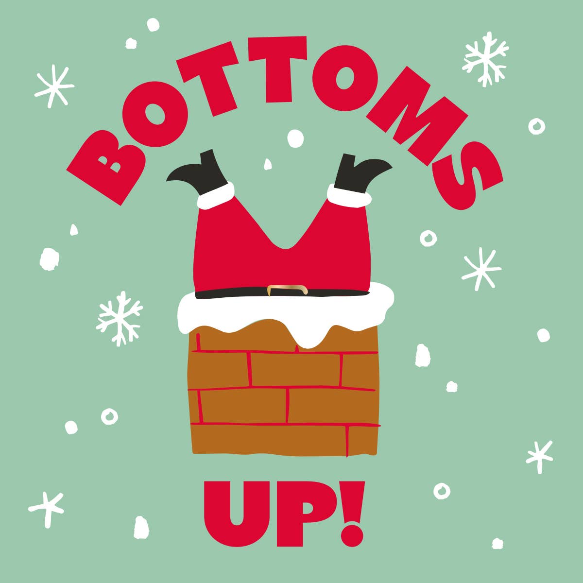 Cocktail Napkins / Bottoms Up