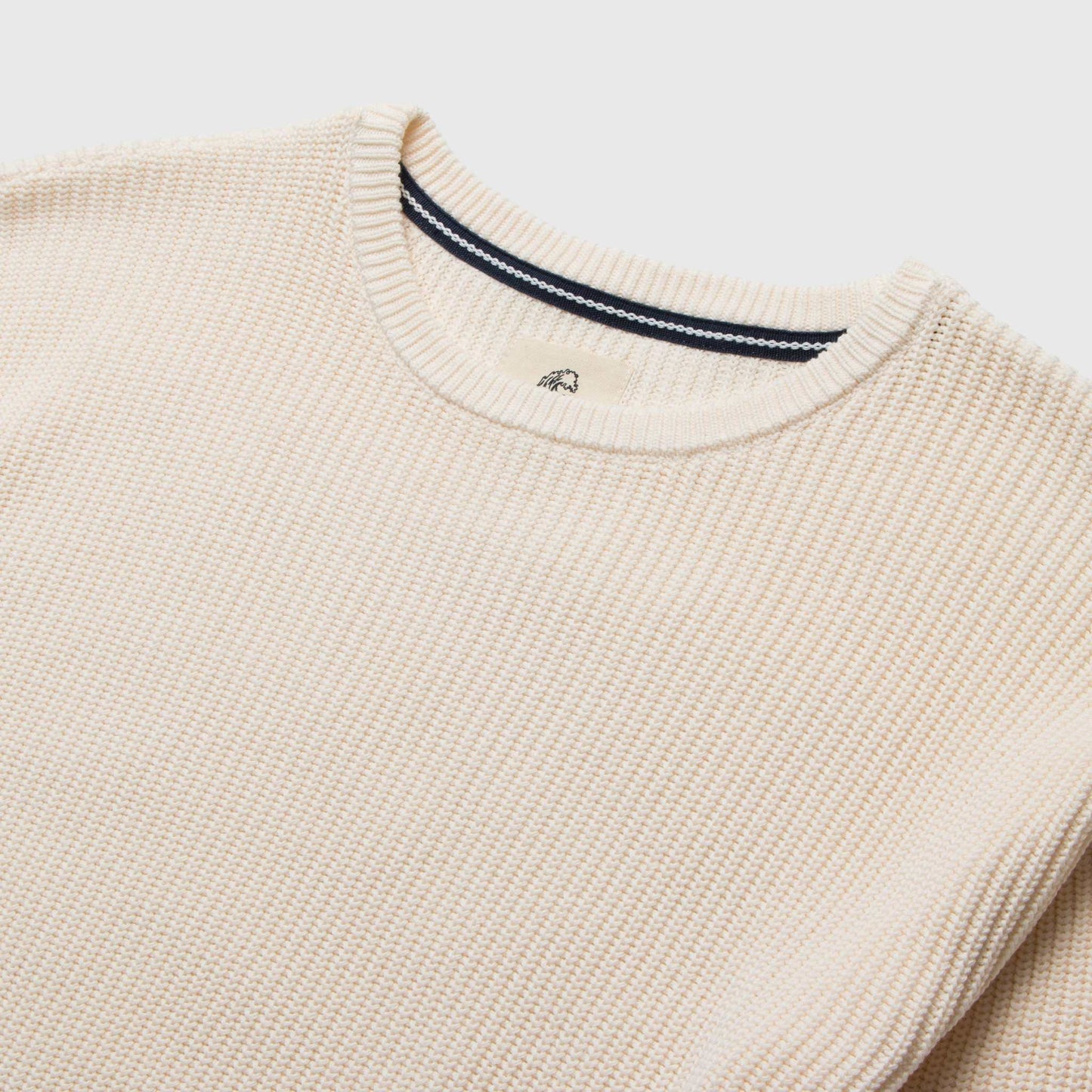 Eddie Salty Stitch Crewnec Sweater / Jet Stream