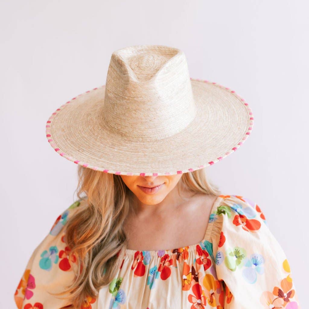 The Adelina Palm Hat