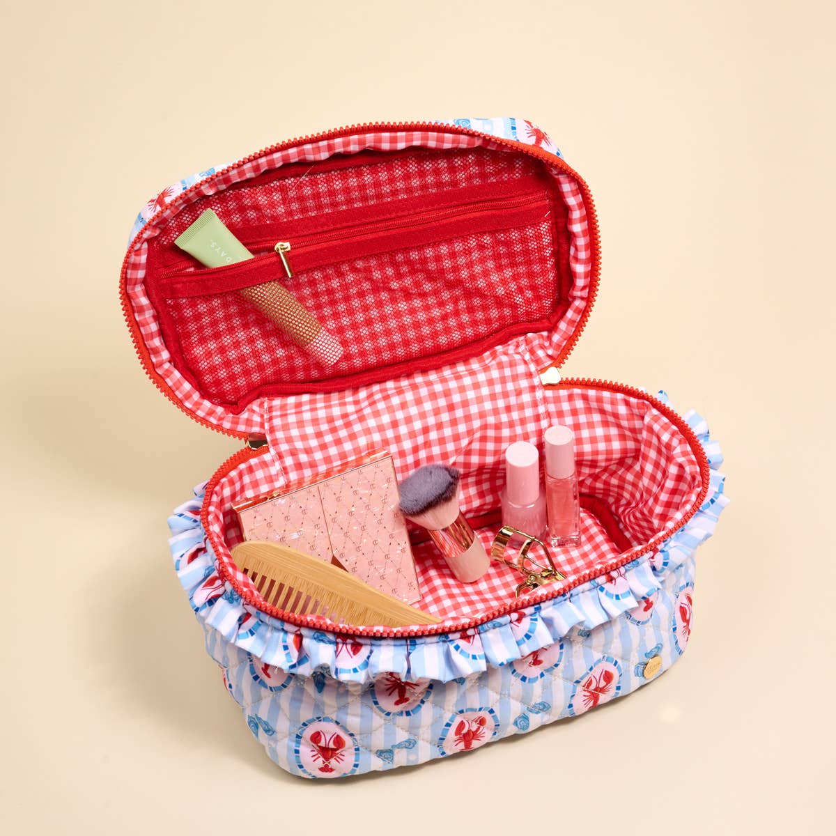 Cosmetic Bag / Glam & Go Quilted / Harbor House