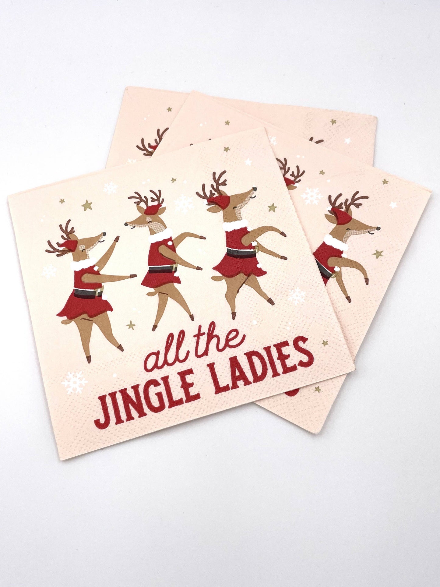 Cocktail Napkins - All The Jingle Ladies
