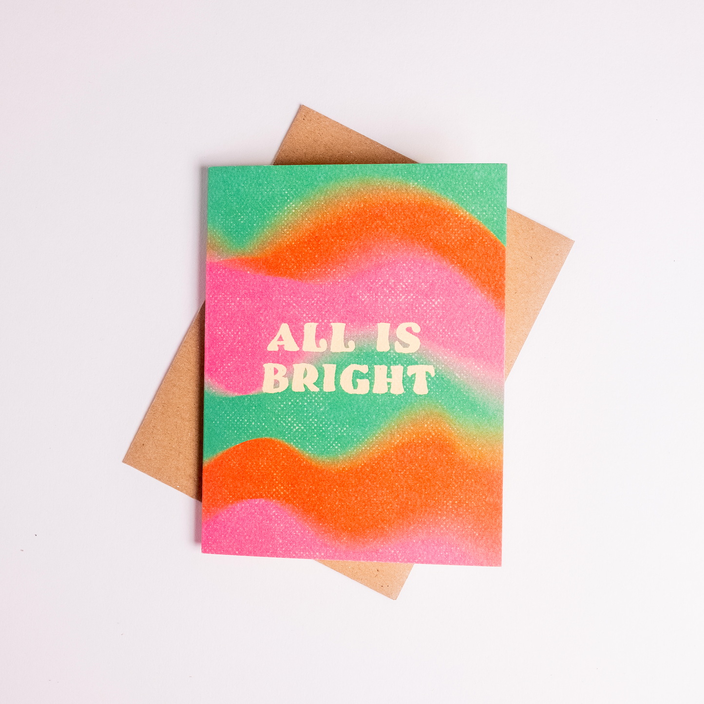 Greeting Card - All is Bright