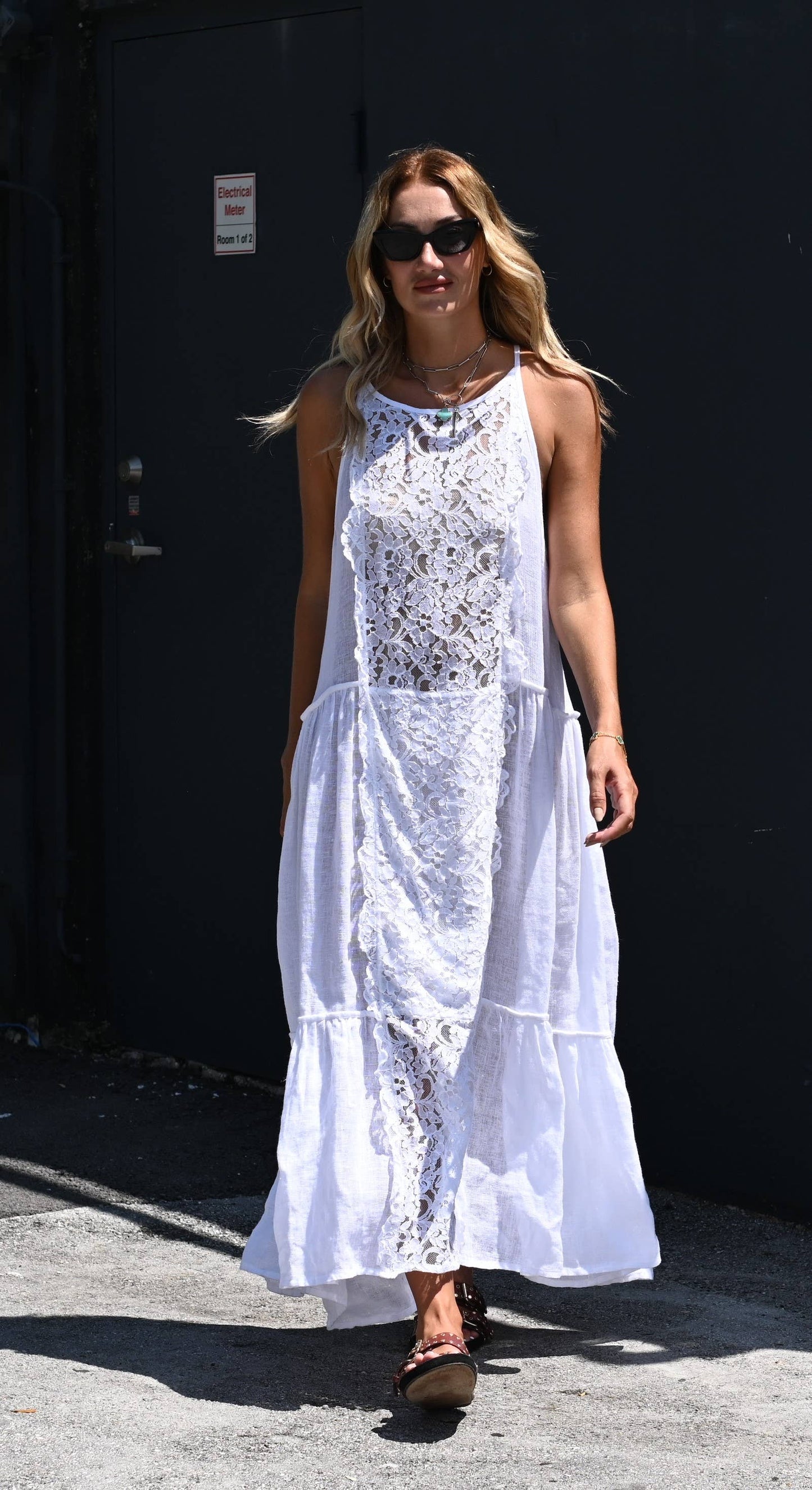The Daisy Maxi Dress / White