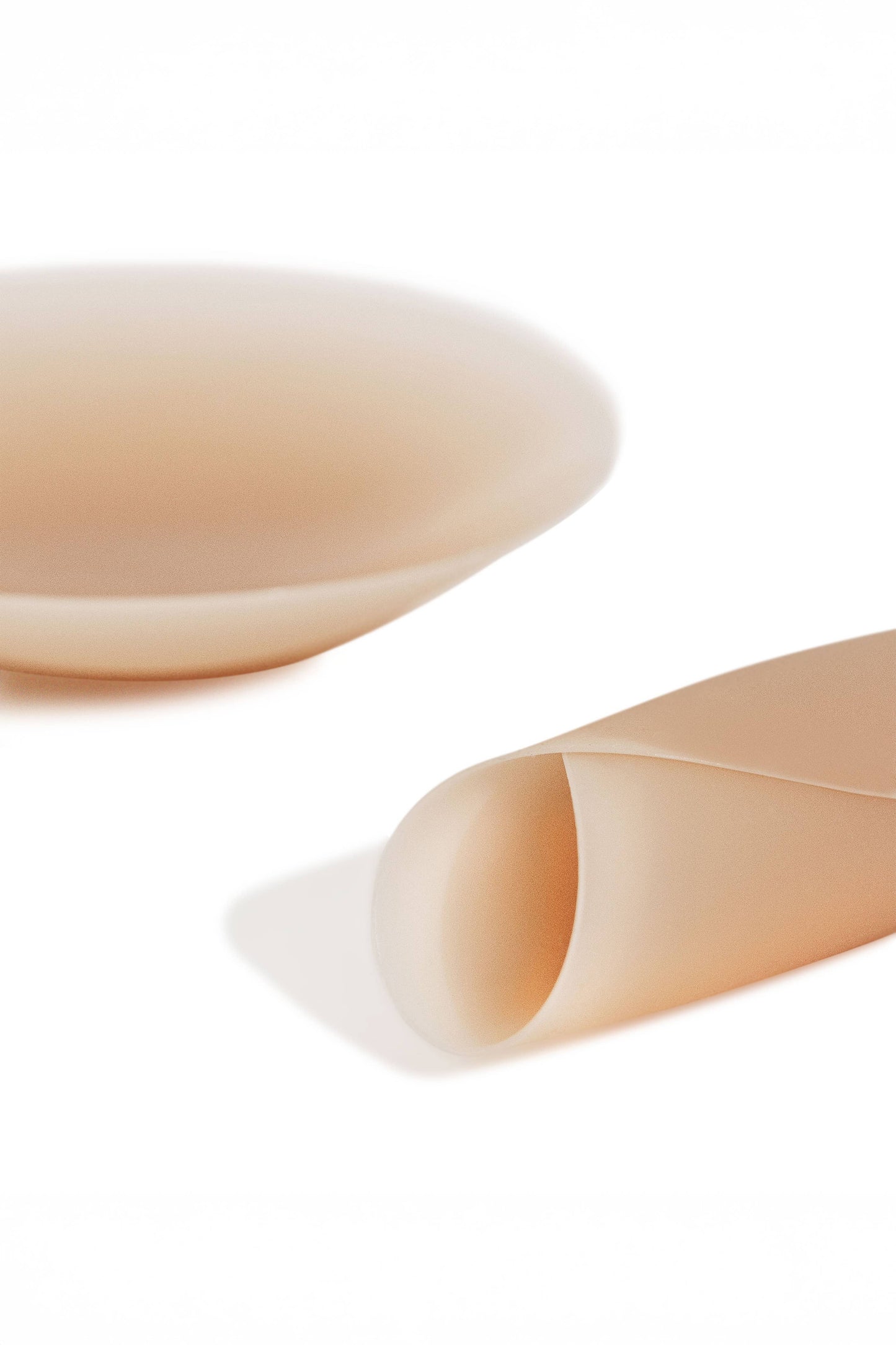 No-Show / Reusable Adhesive Nipple Covers / Buff / 3in.