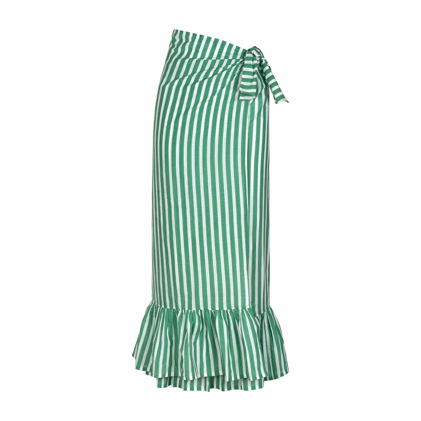 Sarong / Vienna Green and White Stripe O/S