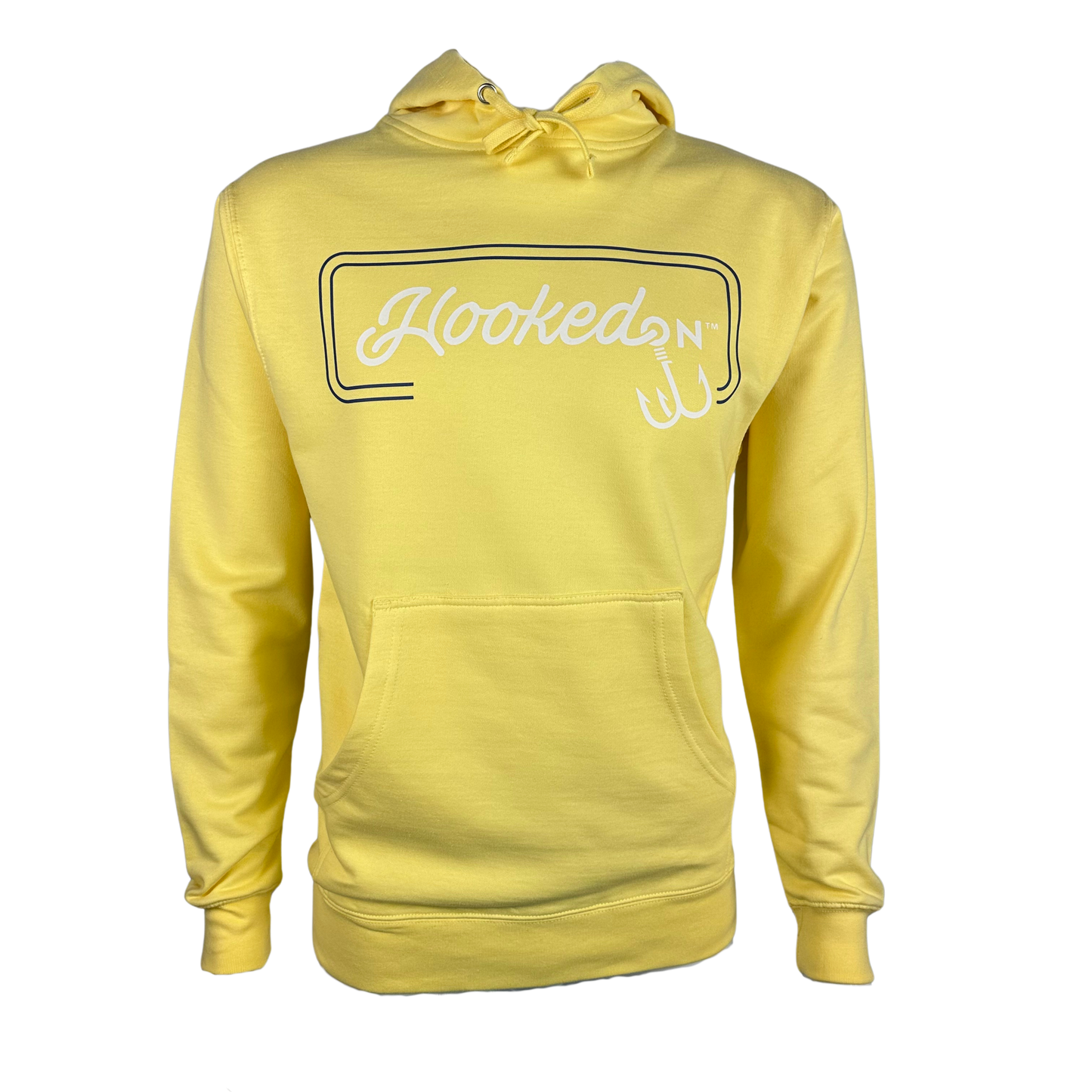 Hooked On Customizable Hoodie Pineapple with Navy/White