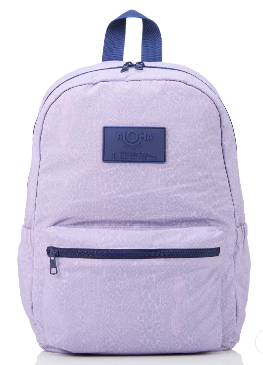 Aloha Python Keep It Light Backpack Amethyst