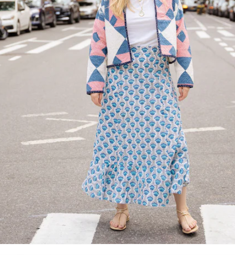 The Mary Hope Skirt / Blue