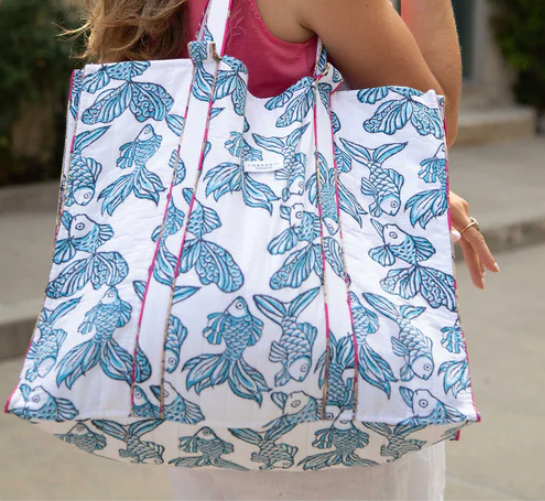 The Blue Fish Tote