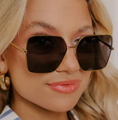 FREYRS Eyewear - Dream Girl Womens Sunglasses Gold/Gold
