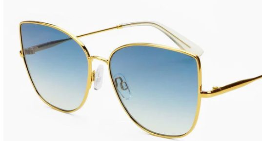 FREYRS Eyewear - Emma Gold / Blue
