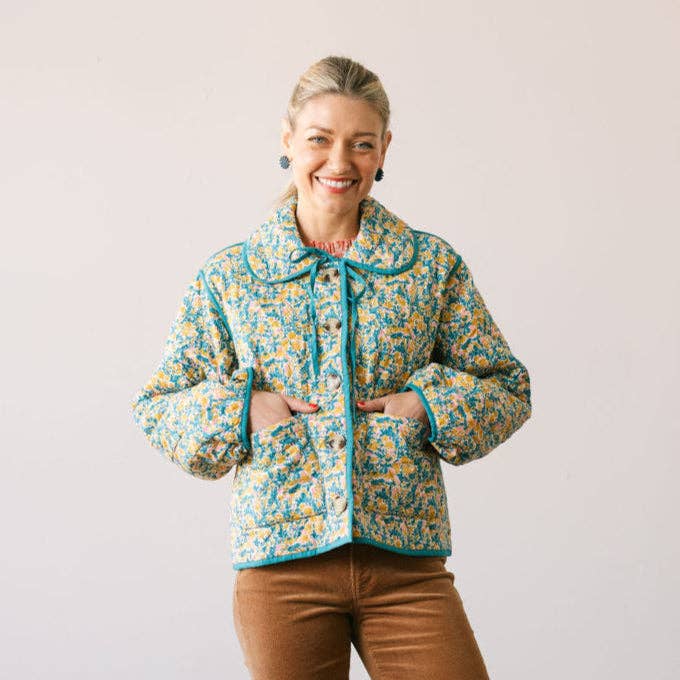 Jackets / Quilted Reversible Floral Stevie