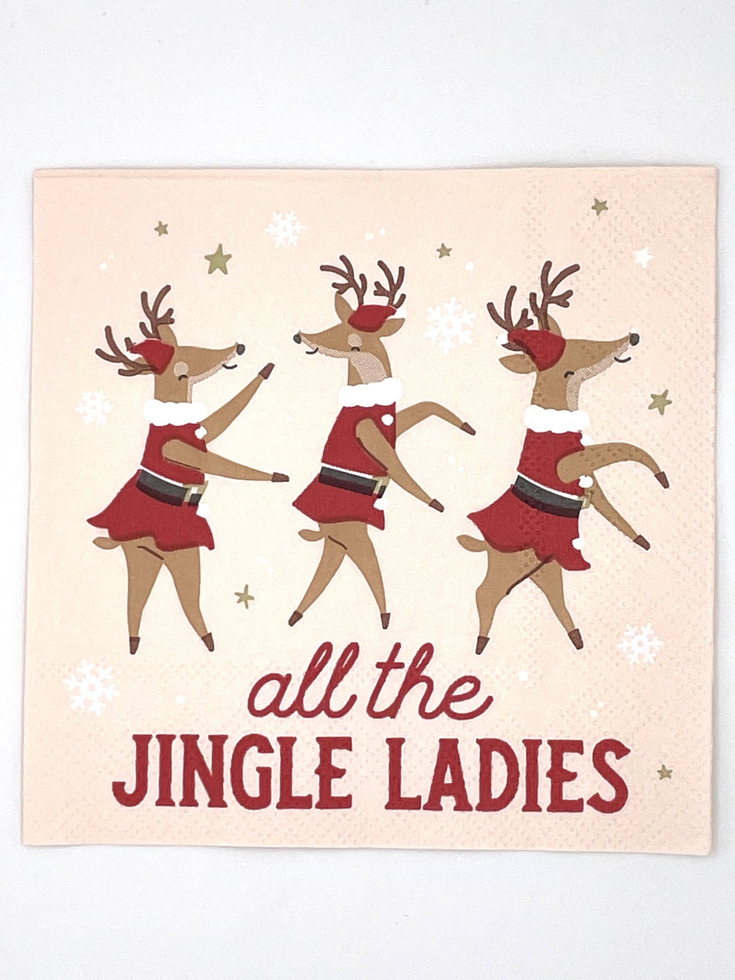 Cocktail Napkins - All The Jingle Ladies
