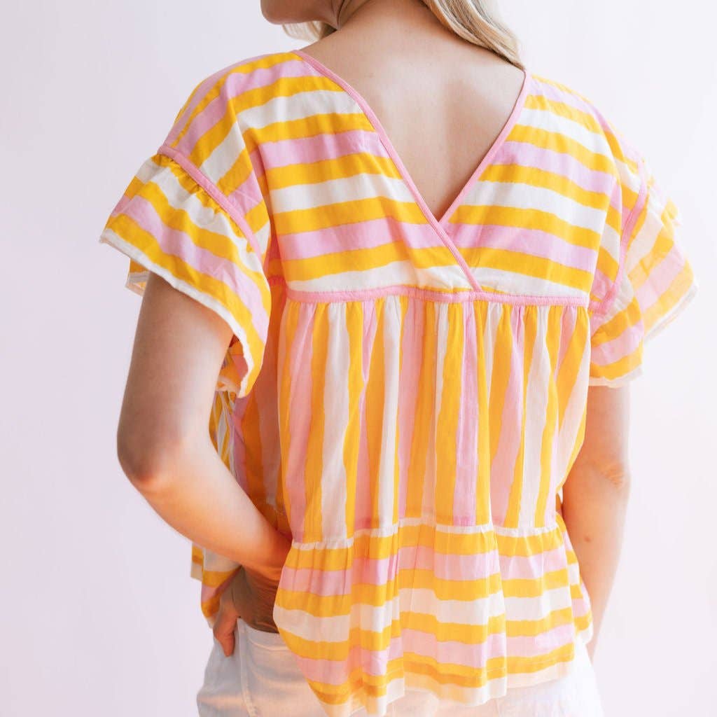 Sun Kissed Mariposa Top