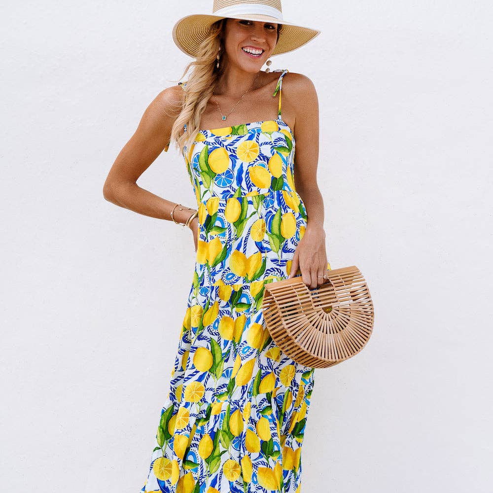 The Positano Resort Dress - Yellow