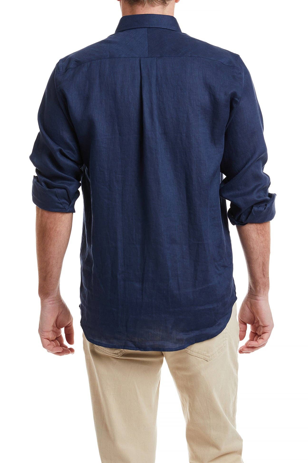 The Chase Shirt Nantucket Linen / Navy