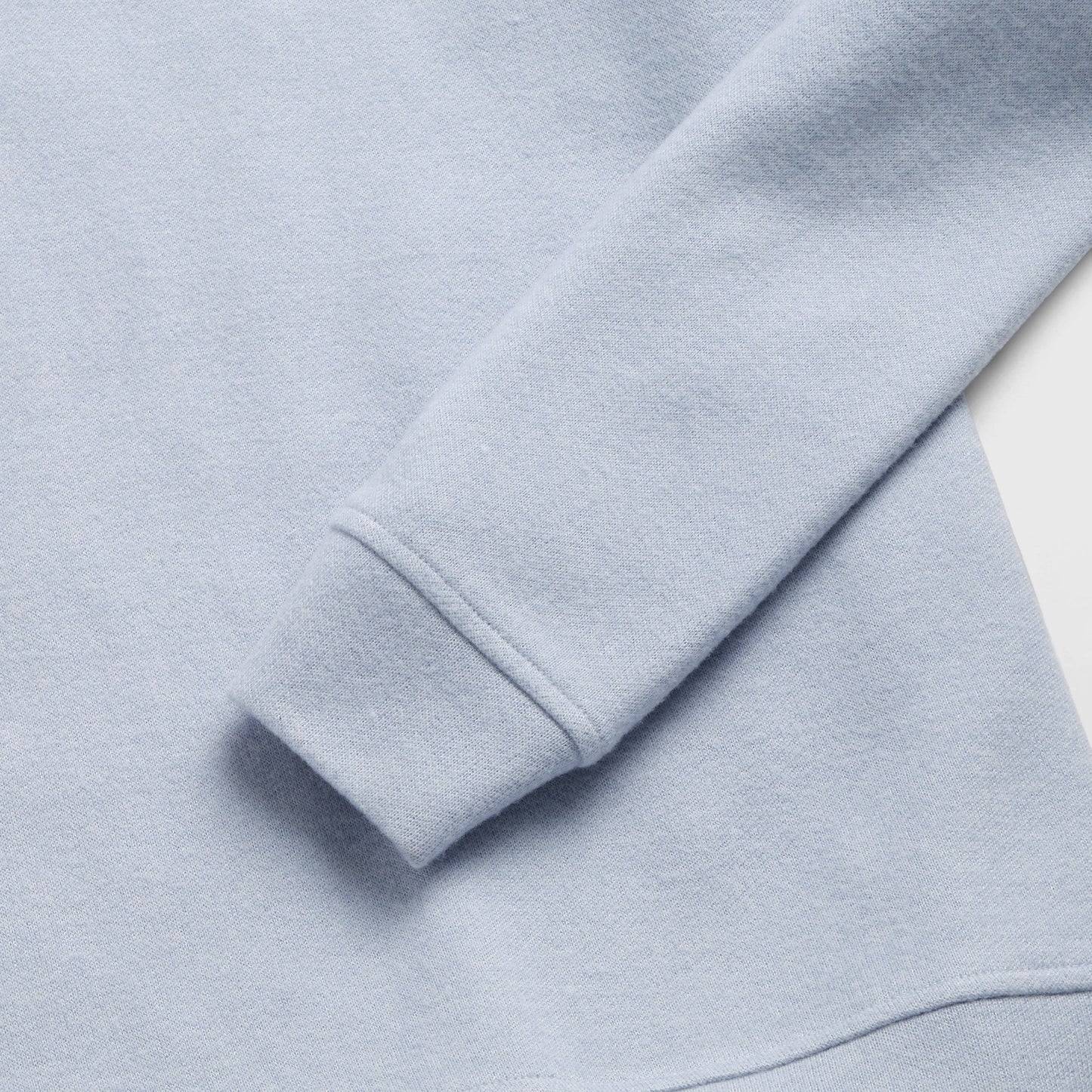 Quarter Zip / Bobby Cashmist Fleece / Light Blue Heather
