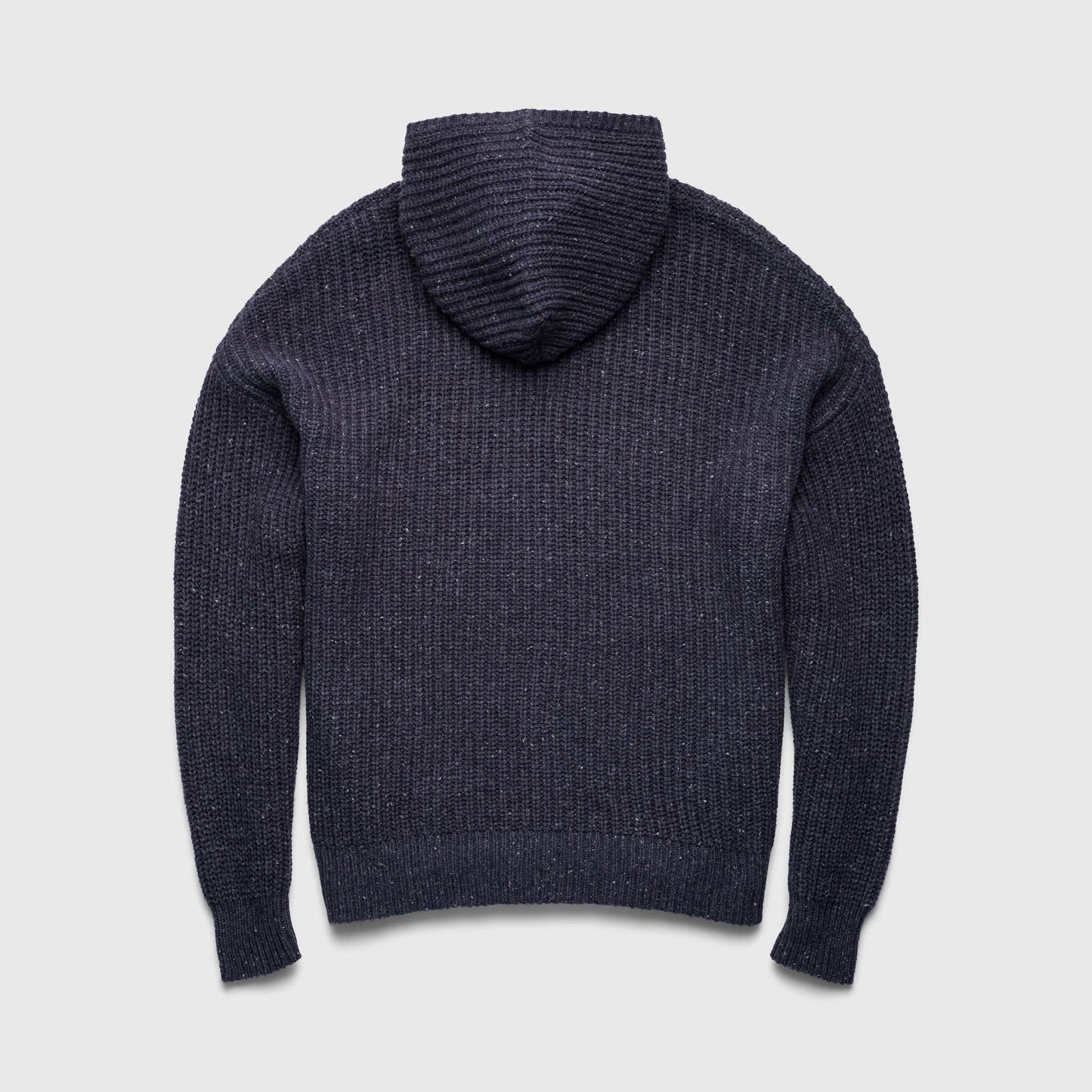 Stan Knit Hooded Sweater / Navy Heather