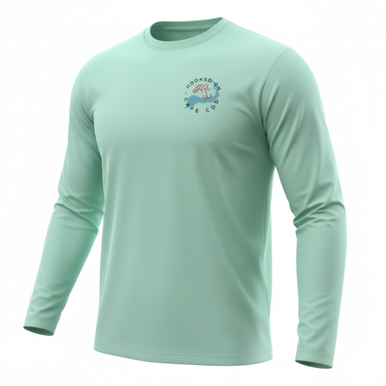 Hooked On Cape Cod UPF 50 Performance Top / Mint