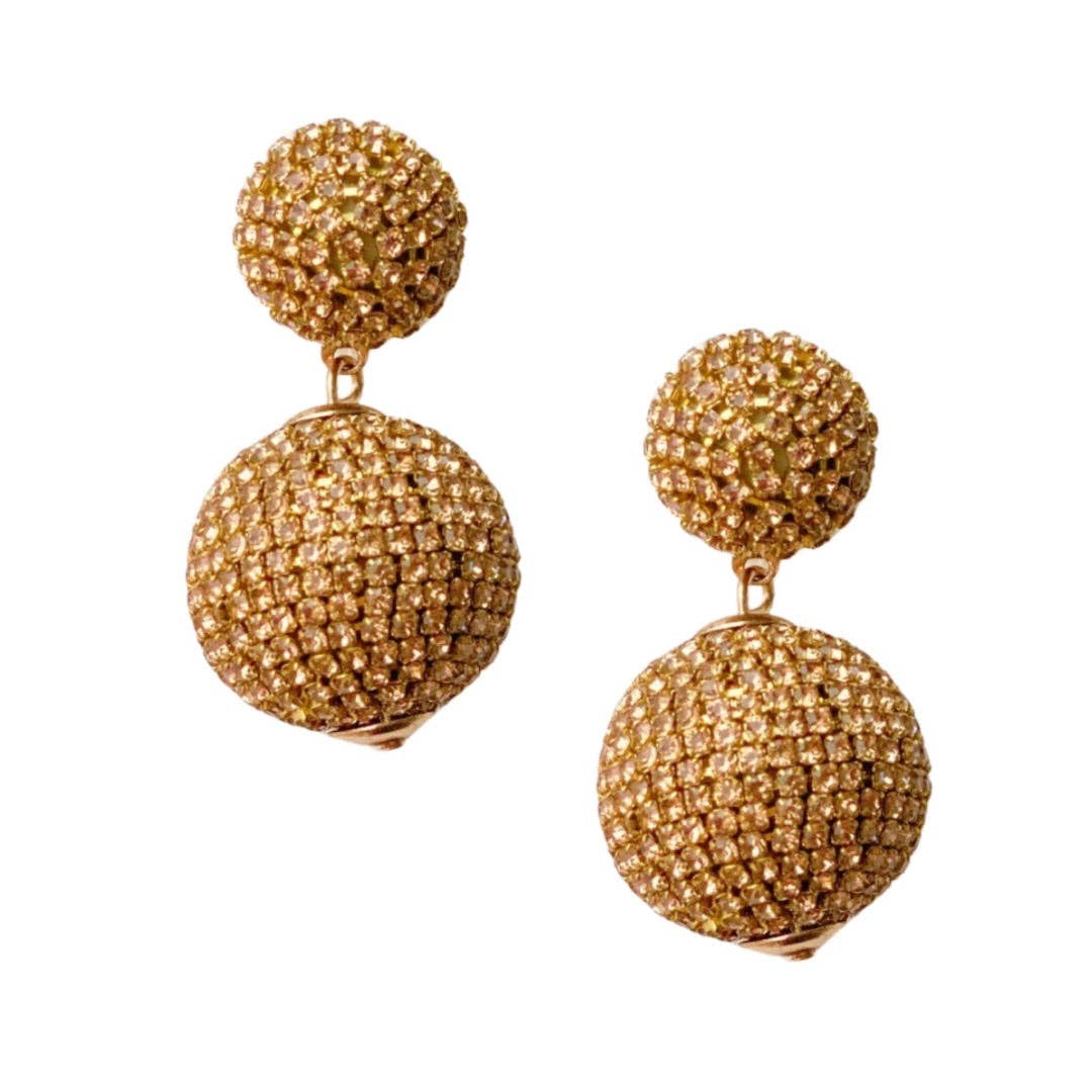 Pave Lantern Earrings