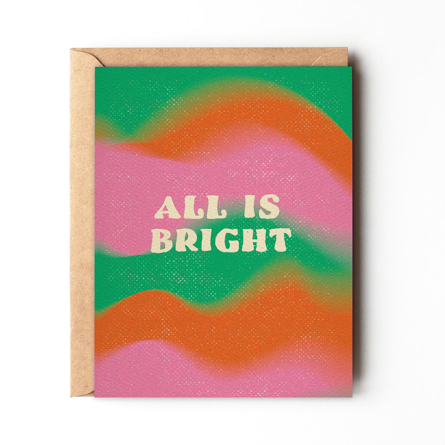 Greeting Card - All is Bright