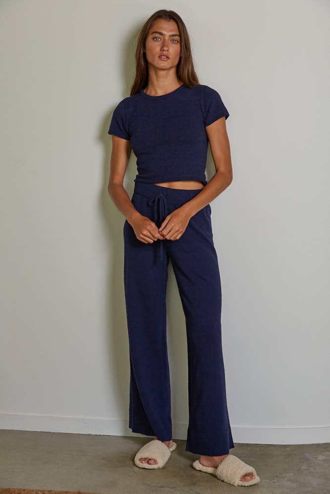 The Knit Sweater Wide Leg Pants