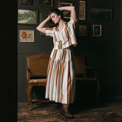 Skirts / Vintage Stripe Colette Skirt