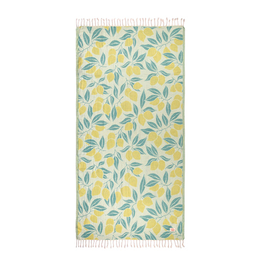 Turkish Beach Towel / Lemon