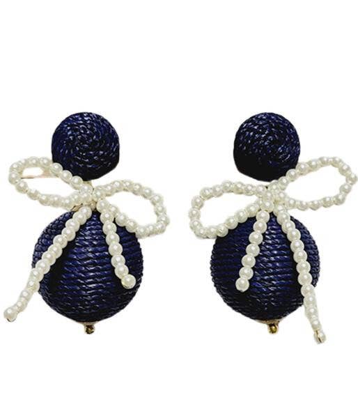 Earrings / Sullivan Navy