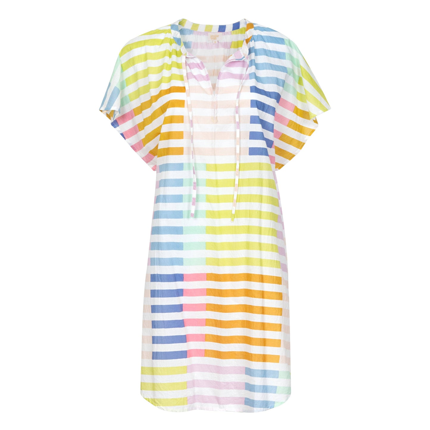 The Colorful Stripe Cove Dress
