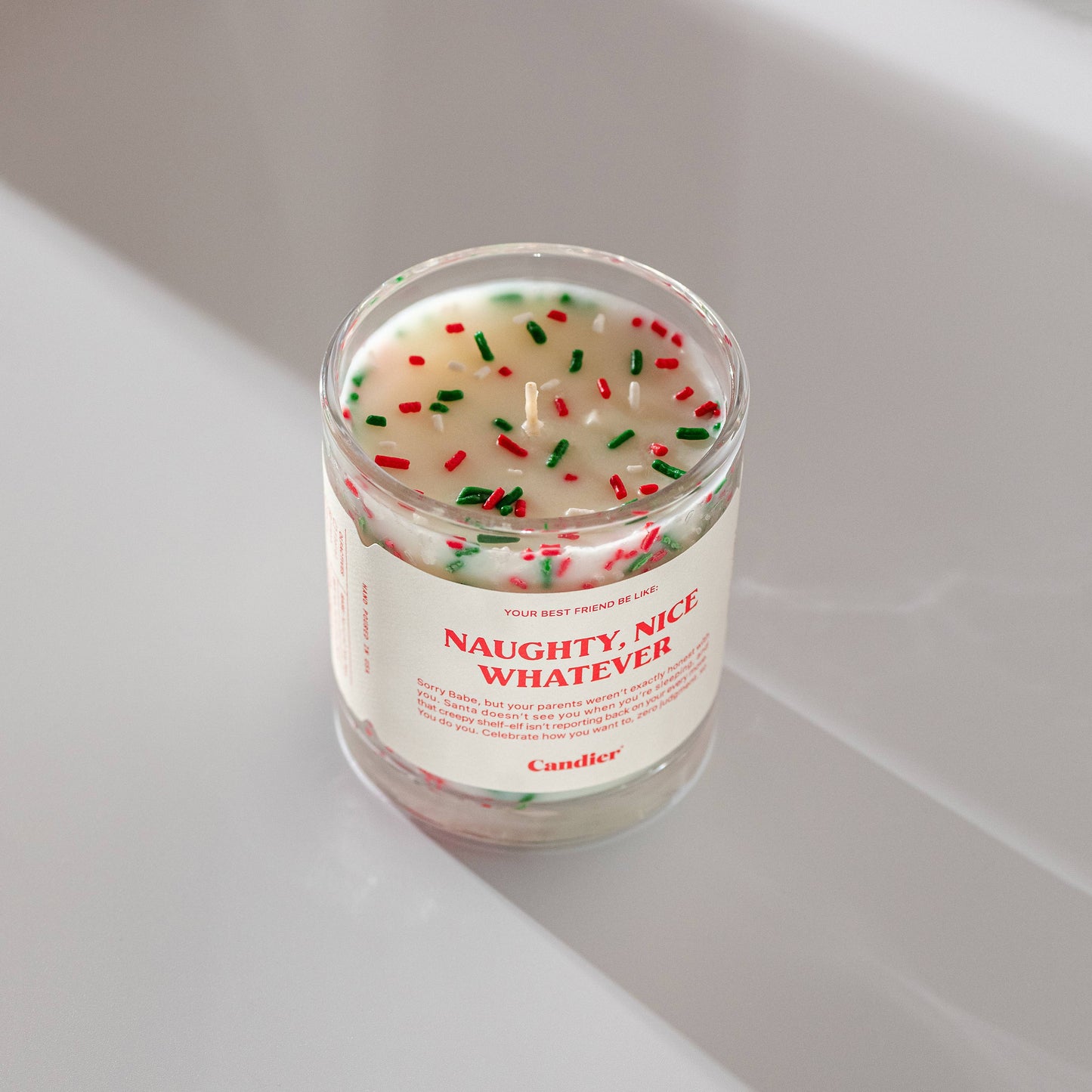 Soy Candle - Naughty, Nice Whatever Scent