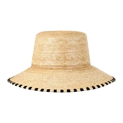 Sun Hat / Jakeline Bucket /  Black Stitch