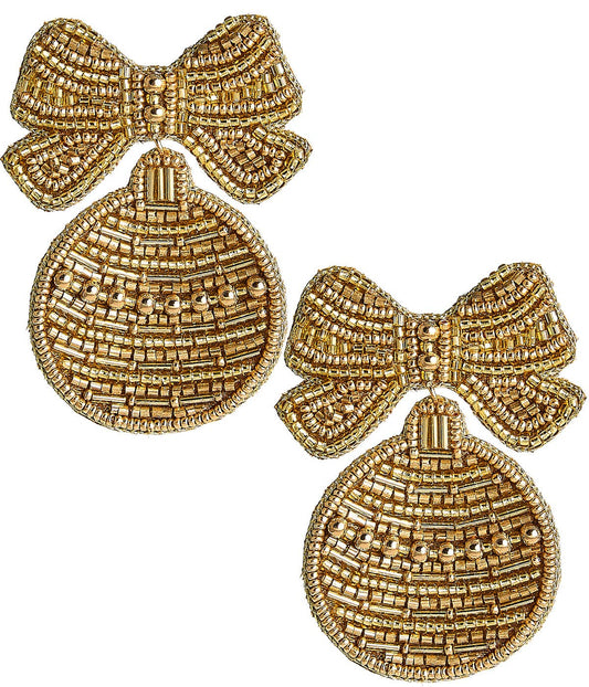 Ornament Earring / Gold