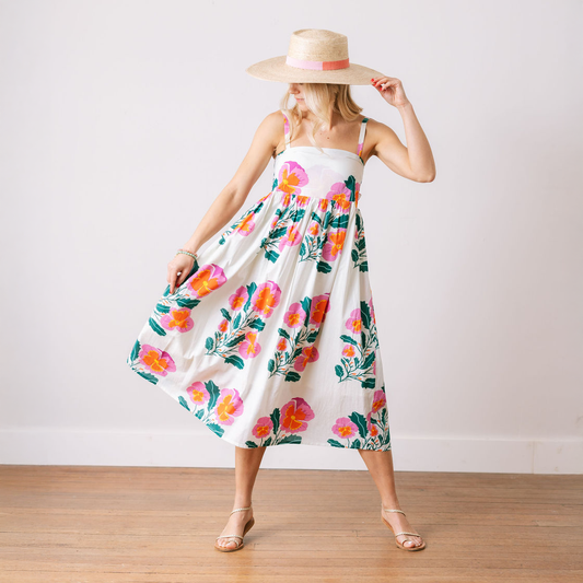 Flower Reef Dress / Pink