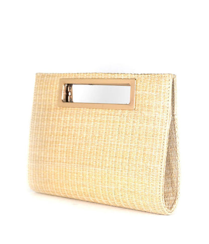 Straw Chloe Straw / Sailboat Charm