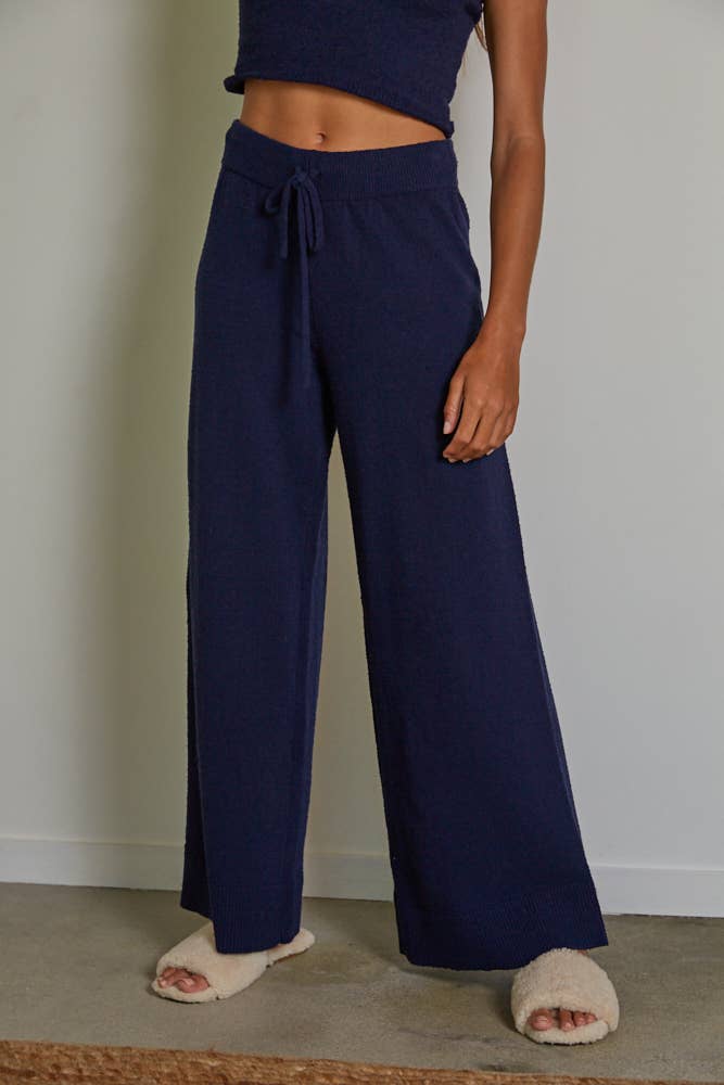 The Knit Sweater Wide Leg Pants