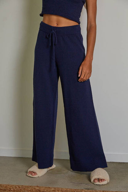The Knit Sweater Wide Leg Pants