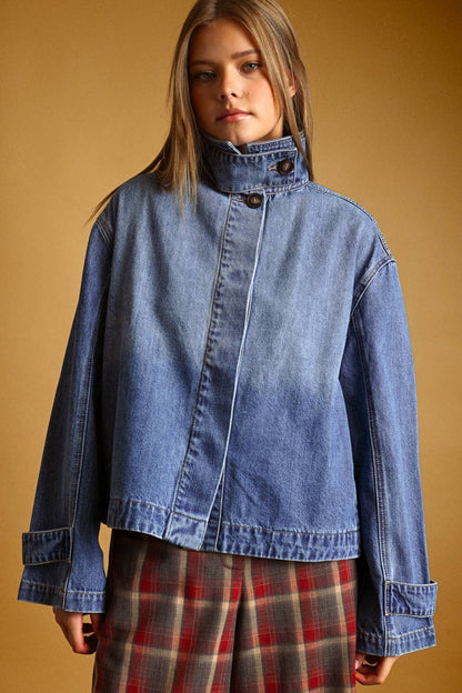 Jackets / Shirt Styled Denim Jacket