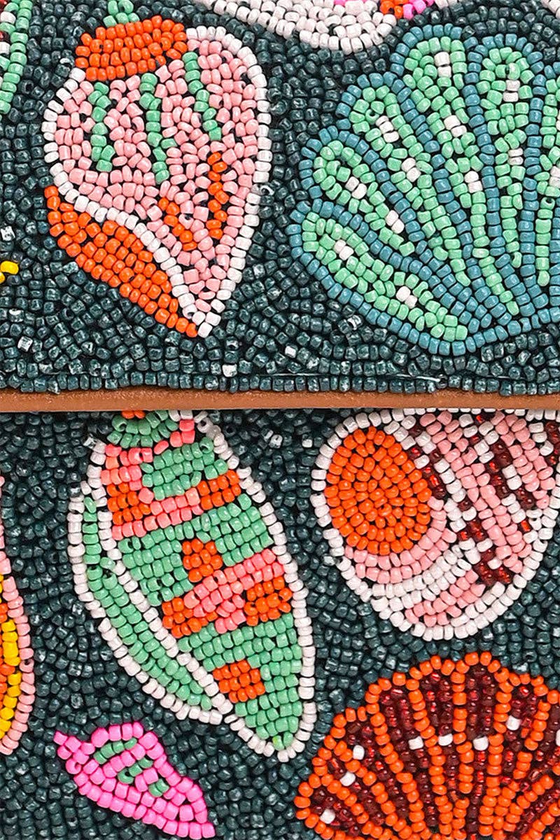 Handbags / Sea Shell Beaded Shoulder Bag