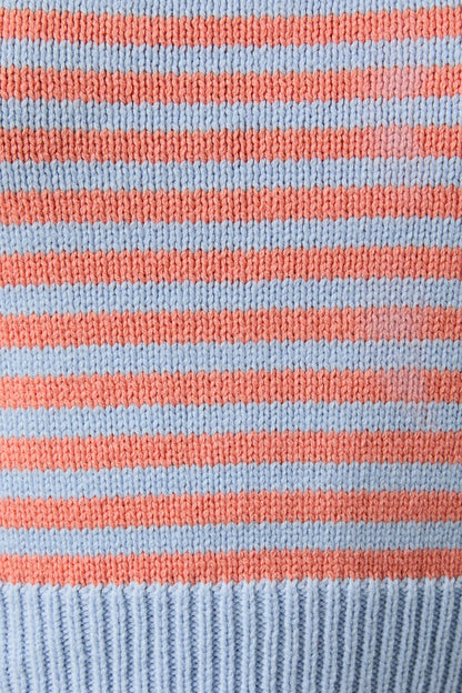 Shorts / Sweater Knit / Blue/Orange