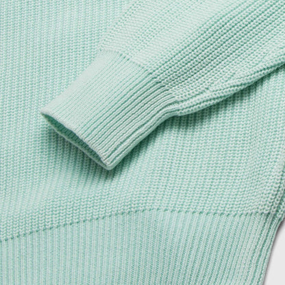 Eddie Salty Stitch Crewneck Sweater / Spa Green