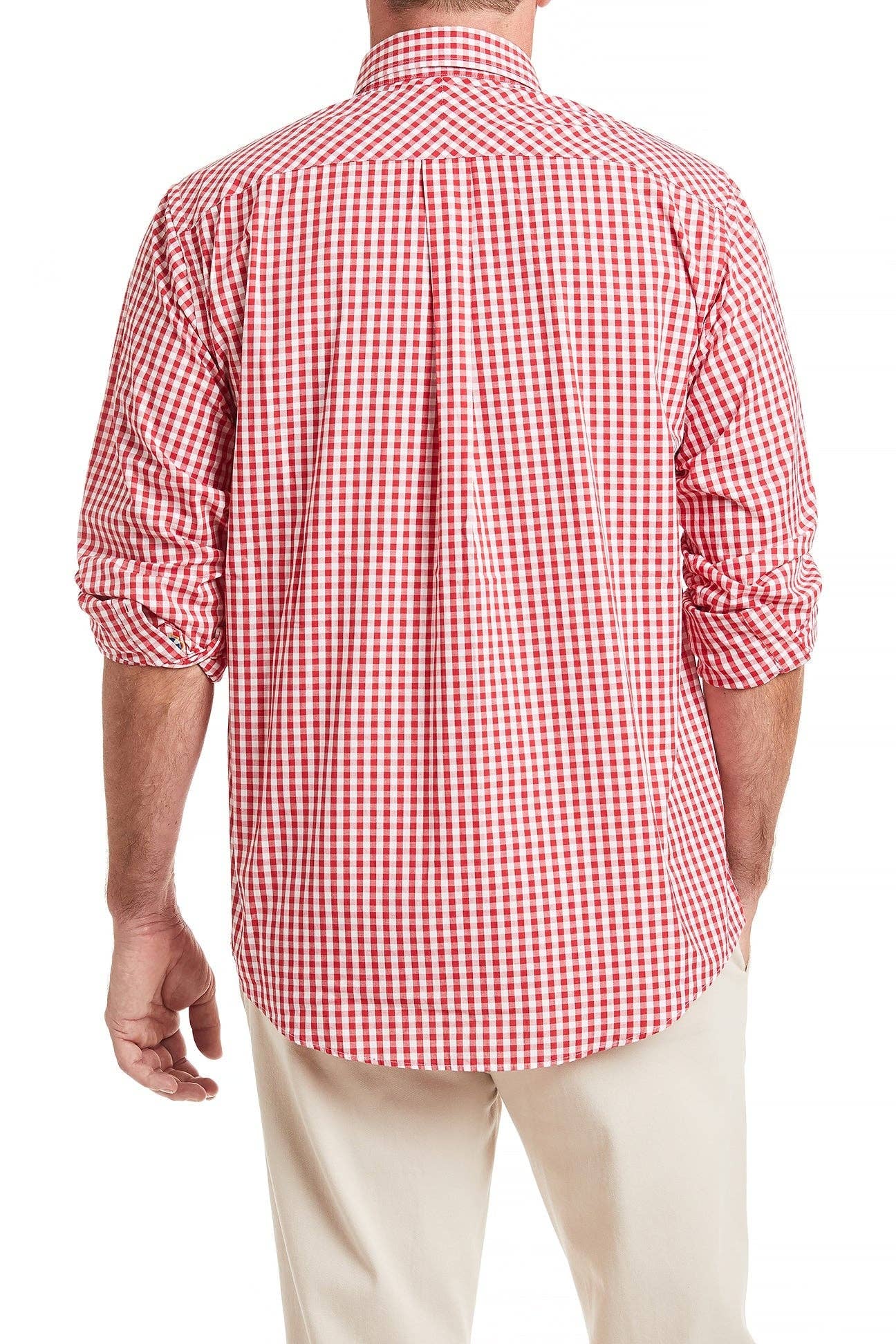 The Chase Shirt Wide Gingham / Red