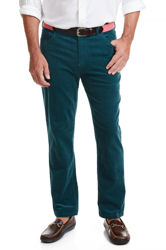 The Wayfarer 5-Pocket Pinwale Corduroy Pant / Hunter Green